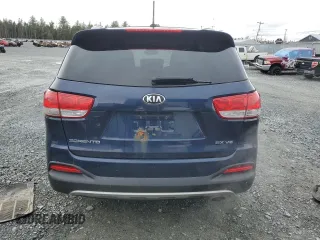 2016 Kia Sorento EX with VIN 5XYPHDA51GG173832, listed as a Copart auction lot 52921635 with 239,331 mi miles and Salvage Title. Bid and sale history available at carsss.com. Image 6.