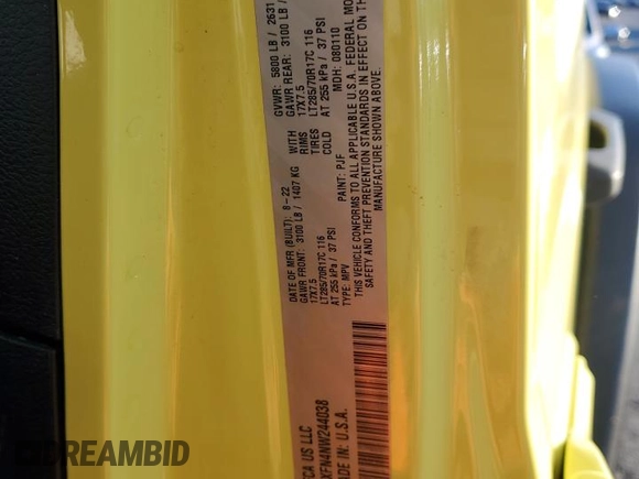 2022 Jeep Wrangler Unlimited Rubicon z VIN 1C4HJXFN4NW244038, wystawiony jako Copart lot #87279694 z przebiegiem Nie podano mil oraz Nie do naprawy • Non repairable. Historia ofert i sprzedaży dostępna na DreamBid. Obrazek 13.