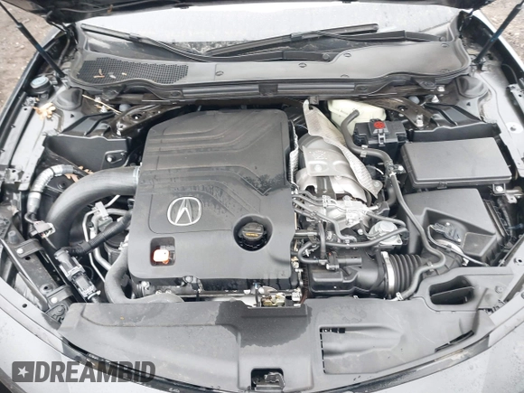 2023 Acura TLX Type S with VIN 19UUB7F97PA004000, listed as a IAAI auction lot 41313294 with 12,000 mi miles and . Bid and sale history available at DreamBid. Image 10.
