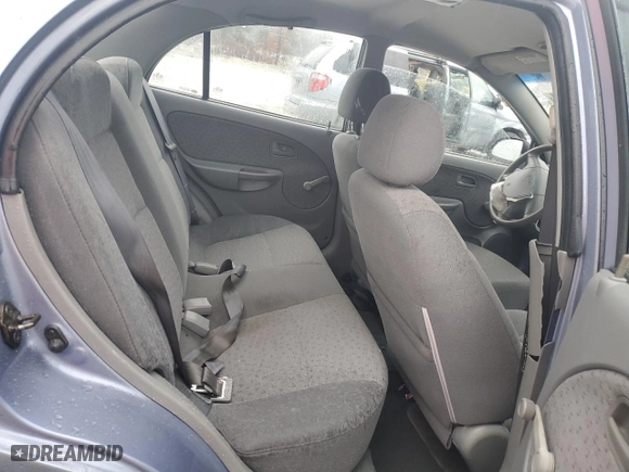 2004 Kia Rio with VIN KNADC125746330659, listed as a Copart auction lot 81547904 with 67,787 mi miles and Clean Title. Bid and sale history available at carsss.com. Image 10.