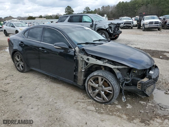 2009 Lexus IS 250 with VIN JTHBK262695105924, listed as a Copart auction lot 44342965 with 171,272 mi miles and Salvage Title. Bid and sale history available at carsss.com. Image 4.