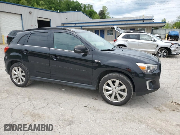 2015 Mitsubishi Outlander GT with VIN 4A4AR4AWXFE040546, listed as a Copart auction lot 55917935 with 323,546 mi miles and Salvage title. Bid and sale history available at DreamBid. Image 4.