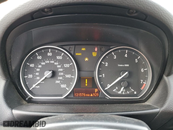 2011 BMW 1 Series 128i with VIN WBAUN1C58BVH83445, listed as a Copart auction lot 46742575 with 131,576 mi miles and Clean Title. Bid and sale history available at carsss.com. Image 9.