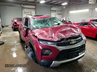 2021 Chevrolet TrailBlazer LT with VIN KL79MRSL1MB121862, listed as a Copart auction lot 50298075 with 48,561 mi miles and Salvage Title. Bid and sale history available at DreamBid. Image 14.