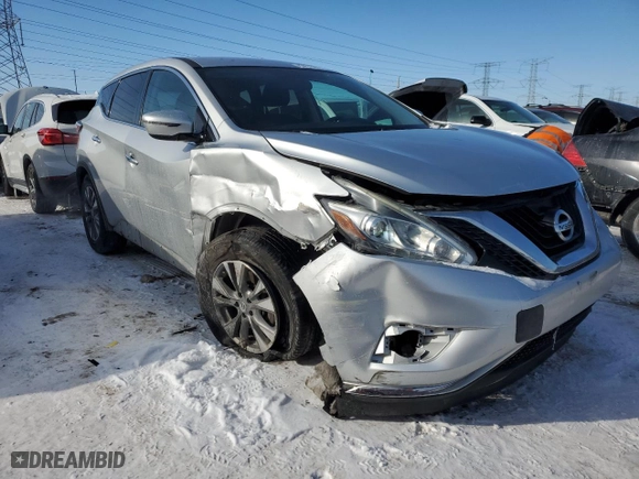 2017 Nissan Murano SL with VIN 5N1AZ2MH7HN120085, listed as a Copart auction lot 45474505 with 140,218 mi miles and Salvage Title. Bid and sale history available at carsss.com. Image 4.