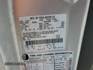 2009 Ford F-150 XL z VIN 1FTPW14VX9FA71841, wystawiony jako Copart lot #56711065 z przebiegiem 215 102 mil mil oraz Szkoda całkowita • Salvage title. Historia ofert i sprzedaży dostępna na DreamBid. Obrazek 12.