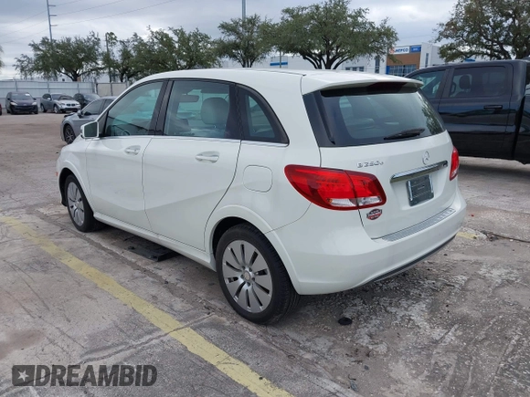 2016 Mercedes-Benz B Electric Drive with VIN WDDVP9AB7GJ009388, listed as a IAAI auction lot 41654143 with 46,748 mi miles and . Bid and sale history available at DreamBid. Image 3.