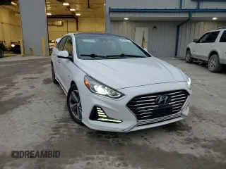 2018 Hyundai Sonata Hybrid Limited with VIN KMHE34L3XJA083972, listed as a Copart auction lot 82040614 with 124,717 mi miles and Salvage Title. Bid and sale history available at carsss.com. Image 13.