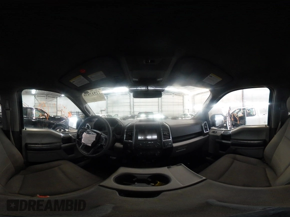2018 Ford F-150 XL with VIN 1FTEW1E53JKF58493, listed as a IAAI auction lot 41517438 with 159,483 mi miles. Bid and sale history available at carsss.com. Image 19.