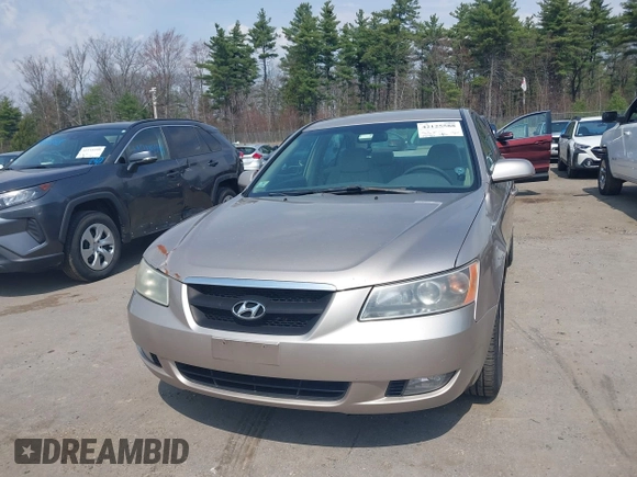 2006 Hyundai Sonata GLS with VIN 5NPEU46FX6H004226, listed as a IAAI auction lot 42125588 with 131,710 mi miles and . Bid and sale history available at DreamBid. Image 6.