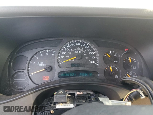 2004 GMC Yukon SLT with VIN 1GKEC13VX4J268472, listed as a Copart auction lot 53659625 with 78,136 mi miles and Salvage Title. Bid and sale history available at carsss.com. Image 9.