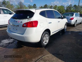 2013 Nissan Rogue S with VIN JN8AS5MTXDW043350, listed as a IAAI auction lot 42049537 with 84,573 mi miles. Bid and sale history available at carsss.com. Image 4.
