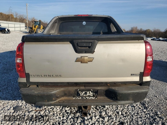 2008 Chevrolet Avalanche LTZ with VIN 3GNFK12348G173486, listed as a Copart auction lot 78384554 with 162,277 mi miles and Salvage Title. Bid and sale history available at DreamBid. Image 6.