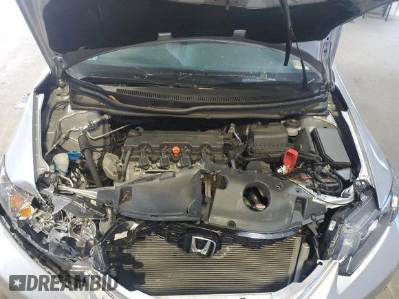 2015 Honda Civic EX with VIN 19XFB2F8XFE702789, listed as a Copart auction lot 54845435 with 19,367 mi miles and Clean Title. Bid and sale history available at DreamBid. Image 11.