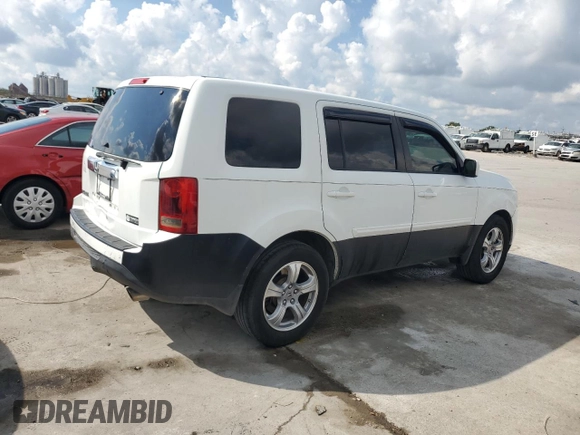 2013 Honda Pilot EX-L with VIN 5FNYF3H52DB024147, listed as a Copart auction lot 62842255 with 163,792 mi miles and Clean title. Bid and sale history available at DreamBid. Image 3.
