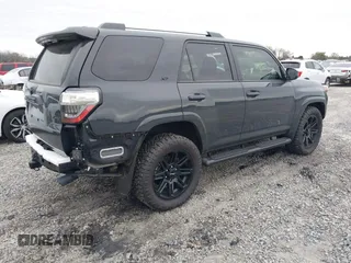 2024 Toyota 4Runner SR5 with VIN JTEEU5JR1R5312926, listed as a IAAI auction lot 41304373 with 2,396 mi miles and . Bid and sale history available at DreamBid. Image 4.