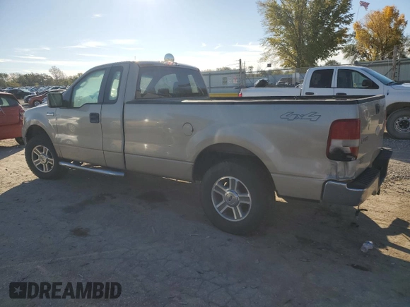 2007 Ford F-150 XL with VIN 1FTRF14V47KC19429, listed as a Copart auction lot 80147594 with 101,749 mi miles and Salvage title. Bid and sale history available at DreamBid. Image 2.
