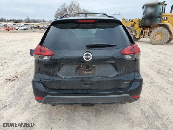 2018 Nissan Rogue S with VIN 5N1AT2MT2JC755268, listed as a Copart auction lot 48853075 with 132,438 mi miles and Salvage Title. Bid and sale history available at carsss.com. Image 6.