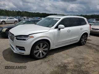 2021 Volvo XC90 Inscription Expression with VIN YV4BR00L0M1708934, listed as a Copart auction lot 59129953 with 43,585 mi miles. Bid and sale history available at carsss.com. Image 1.
