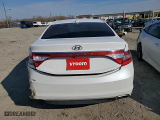 2016 Hyundai Azera with VIN KMHFG4JG3GA507628, listed as a Copart auction lot 50643975 with 108,458 mi miles and Salvage Title. Bid and sale history available at carsss.com. Image 6.
