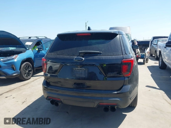 2017 Ford Explorer Sport with VIN 1FM5K8GT4HGB05945, listed as a IAAI auction lot 41860853 with 136,318 mi miles and . Bid and sale history available at carsss.com. Image 16.
