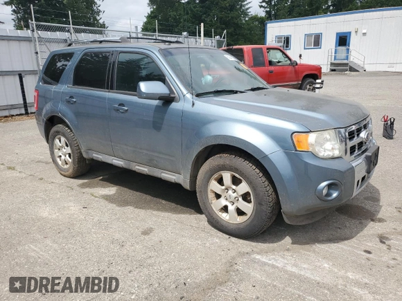 2012 Ford Escape Limited with VIN 1FMCU9E77CKA78937, listed as a Copart auction lot 60941035 with 207,838 mi miles and Clean title. Bid and sale history available at DreamBid. Image 4.