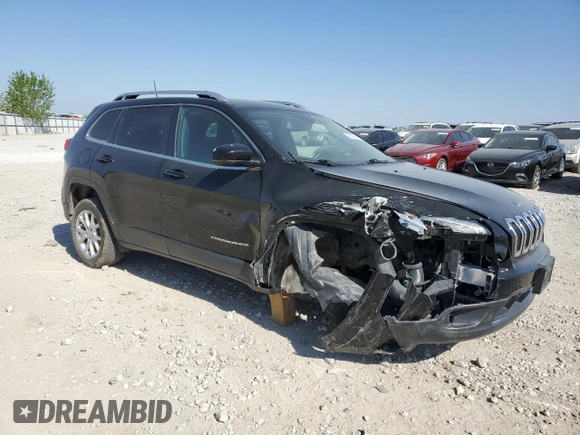 2017 Jeep Cherokee Latitude with VIN 1C4PJMCS4HW531565, listed as a Copart auction lot 52367645 with 40,781 mi miles and Salvage Title. Bid and sale history available at DreamBid. Image 4.