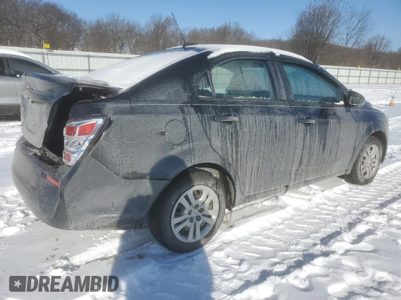 2018 Chevrolet Sonic LS with VIN 1G1JB5SH5J4130339, listed as a Copart auction lot 45695185 with 67,667 mi miles and Salvage title. Bid and sale history available at DreamBid. Image 3.