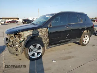 2015 Jeep Compass Latitude with VIN 1C4NJCEBXFD131484, listed as a Copart auction lot 74731464 with 76,048 mi miles and Salvage Title. Bid and sale history available at carsss.com. Image 1.