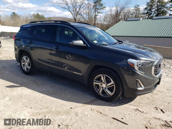 2018 GMC Terrain SLE with VIN 3GKALTEXXJL310605, listed as a Copart auction lot 50439785 with 113,642 mi miles and Salvage Title. Bid and sale history available at carsss.com. Image 4.