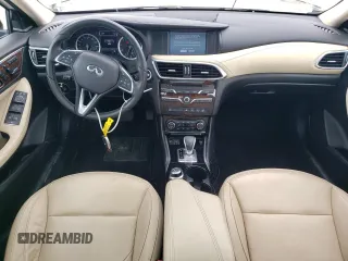 2017 Infiniti QX30 Luxury with VIN SJKCH5CR5HA018879, listed as a Copart auction lot 54448334 with 35,081 mi miles and Salvage Title. Bid and sale history available at carsss.com. Image 8.