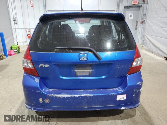 2007 Honda Fit Sport z VIN JHMGD38607S062170, wystawiony jako Copart lot #58672495 z przebiegiem 215 272 mil mil oraz Czysty tytuł • Clean title. Historia ofert i sprzedaży dostępna na DreamBid. Obrazek 6.