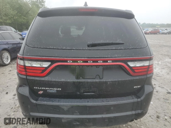 2019 Dodge Durango GT with VIN 1C4RDJDG4KC770535, listed as a Copart auction lot 59172145 with 102,480 mi miles and Salvage title. Bid and sale history available at DreamBid. Image 6.