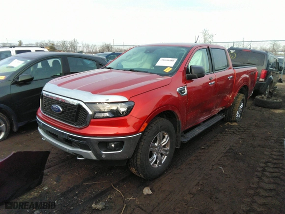 2019 Ford Ranger XL with VIN 1FTER4FH3KLA89659, listed as a IAAI auction lot 39769607 with 59,749 mi miles. Bid and sale history available at carsss.com. Image 2.