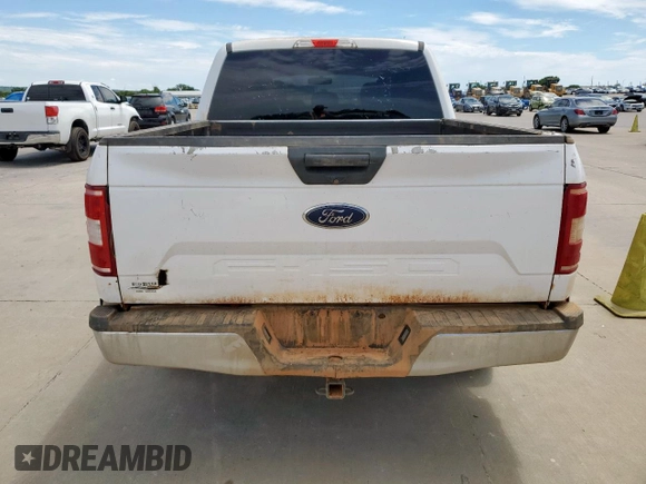 2019 Ford F-150 XL with VIN 1FTEW1E50KKE41276, listed as a Copart auction lot 65891645 with 217,287 mi miles and Clean title. Bid and sale history available at DreamBid. Image 6.
