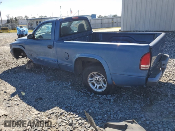 2004 Dodge Dakota with VIN 1D7FL16K54S621119, listed as a Copart auction lot 46801075 with 251,223 mi miles and Salvage Title. Bid and sale history available at carsss.com. Image 2.