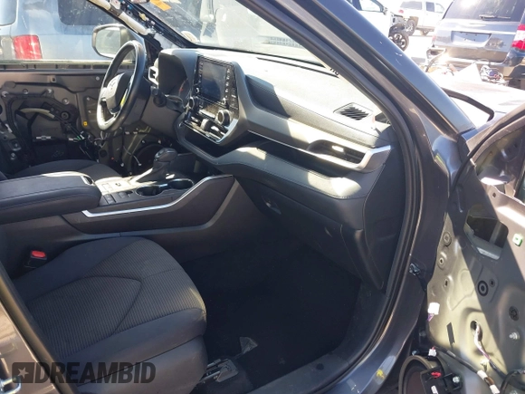 2021 Toyota Highlander L with VIN 5TDBZRBH7MS544245, listed as a IAAI auction lot 41630097 with 64,719 mi miles and . Bid and sale history available at DreamBid. Image 5.