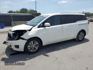 2016 Kia Sedona LX with VIN KNDMB5C16G6142339, listed as a Copart auction lot 54047275 with 157,090 mi miles and Salvage Title. Bid and sale history available at carsss.com. Image 1.