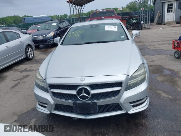 2012 Mercedes-Benz CLS 550 with VIN WDDLJ9BB9CA046976, listed as a IAAI auction lot 42171744 with 121,443 mi miles and . Bid and sale history available at DreamBid. Image 12.