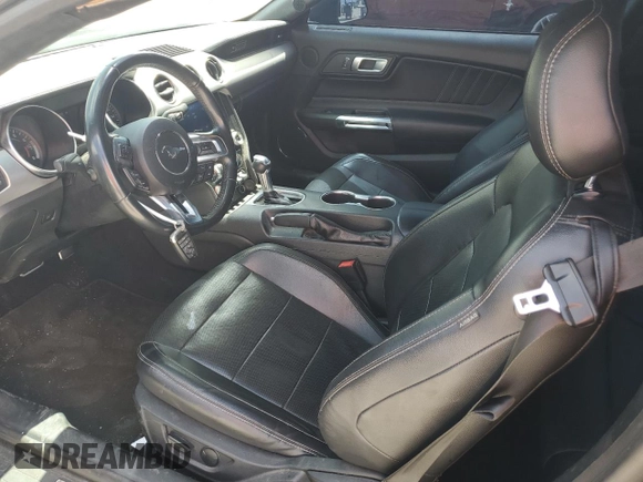 2020 Ford Mustang EcoBoost with VIN 1FA6P8TH4L5134805, listed as a Copart auction lot 55942155 with 93,729 mi miles and Clean title. Bid and sale history available at DreamBid. Image 8.