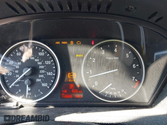 2013 BMW X5 xDrive50i z VIN 5UXZV8C54D0C15421, wystawiony jako IAAI lot #42298535 z przebiegiem 118 890 mil mil oraz . Historia ofert i sprzedaży dostępna na DreamBid. Obrazek 7.