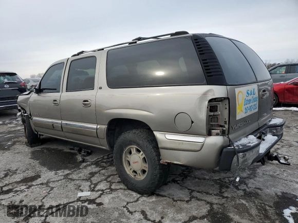 2001 GMC Yukon XL SLT z VIN 3GKFK16T91G124829, wystawiony jako Copart lot #41811355 z przebiegiem Nie podano mil oraz Szkoda całkowita • Salvage title. Historia ofert i sprzedaży dostępna na DreamBid. Obrazek 2.