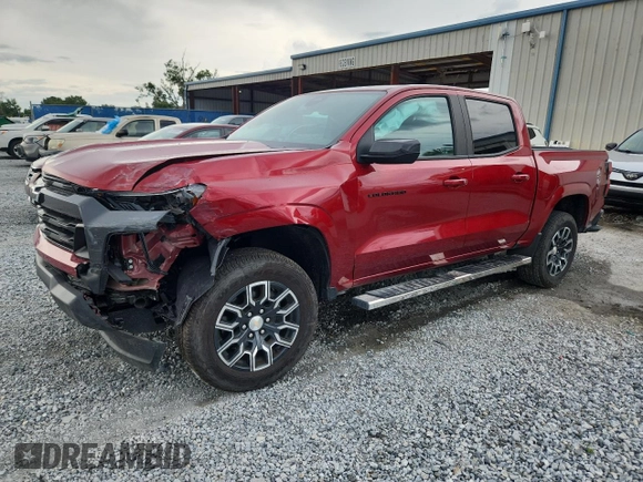 2024 Chevrolet Colorado 2WD LT с VIN 1GCPSCEK3R1125845, выставлен на аукционе Copart как лот 59606625 с пробегом 11 230 миль миль и Списание • Salvage title. История ставок и продаж доступна на DreamBid. Изображение 1.
