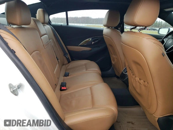 2016 Buick LaCrosse Leather with VIN 1G4GB5G32GF170692, listed as a Copart auction lot 50130155 with 109,576 mi miles and Salvage Title. Bid and sale history available at carsss.com. Image 10.