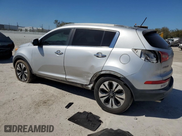 2011 Kia Sportage SX with VIN KNDPC3A66B7144057, listed as a Copart auction lot 47417265 with 216,939 mi miles and Salvage title. Bid and sale history available at DreamBid. Image 2.