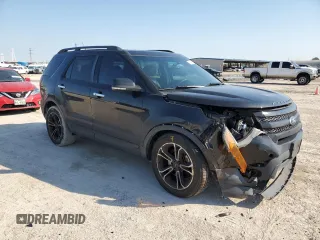 2013 Ford Explorer Sport with VIN 1FM5K8GT2DGB98958, listed as a Copart auction lot 47247475 with 145,464 mi miles and Salvage Title. Bid and sale history available at carsss.com. Image 4.