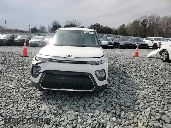 2020 Kia Soul S with VIN KNDJ23AUXL7035741, listed as a Copart auction lot 48952245 with 80,504 mi miles and Salvage Title. Bid and sale history available at DreamBid. Image 11.
