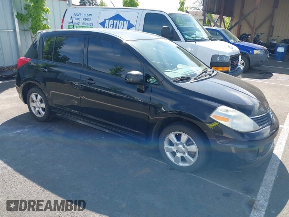 2009 Nissan Versa 1.8 SL with VIN 3N1BC13E99L409145, listed as a IAAI auction lot 42151530 with 150,930 mi miles. Bid and sale history available at carsss.com. Image 1.