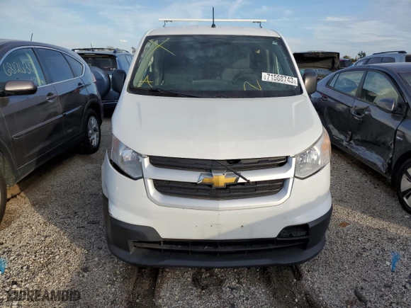 2017 Chevrolet City Express Cargo Van LS with VIN 3N63M0YN5HK715746, listed as a Copart auction lot 61384514 with 92,488 mi miles and Salvage Title. Bid and sale history available at carsss.com. Image 5.