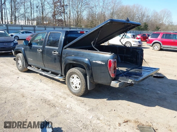 2005 GMC Canyon 1SE SLE Z71 with VIN 1GTDS136358126539, listed as a IAAI auction lot 41652022 with 295,887 mi miles. Bid and sale history available at carsss.com. Image 3.